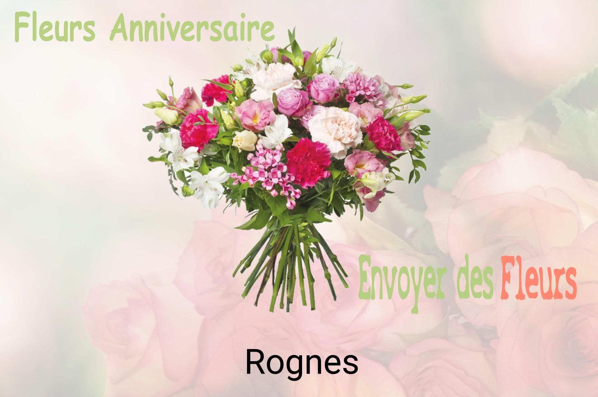 Bouquet de fleurs d’anniversaire livré à Rognes